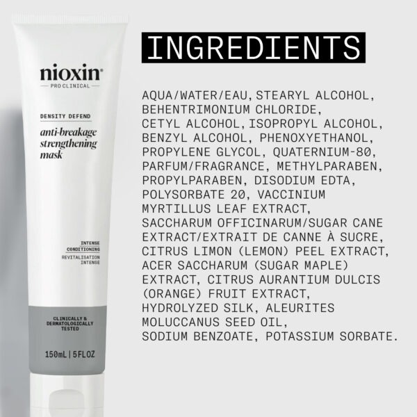 nioxin pro clinocaldensity defend anti-breakage mask juuste murdumisvastane mask 4064666897967