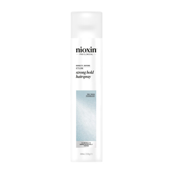 Nioxin pro clinical DENSITY DEFEND STYLING Strong Hold Hairspray - Tugevalt fikseeriv juukselakk 4064666898148